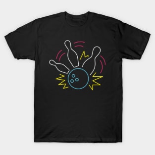 Bowling - Colored T-Shirt